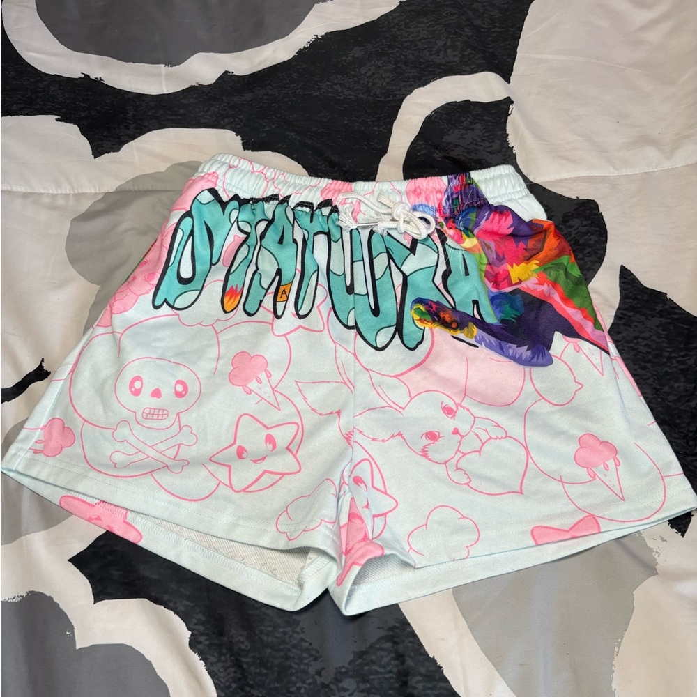 Colorful Graphic Women's Shorts